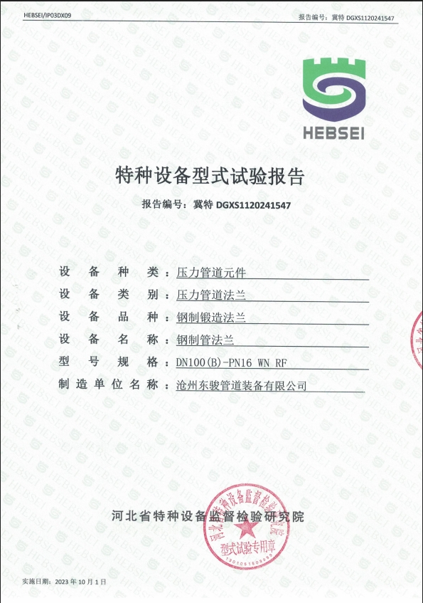 特種設(shè)備型式試驗(yàn)報(bào)告8